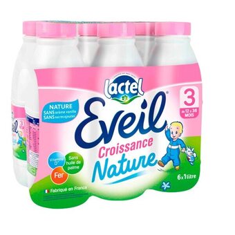 Auchan Croissance éveil lactel offre