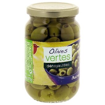 Auchan Olives vertes dénoyautées auchan offre