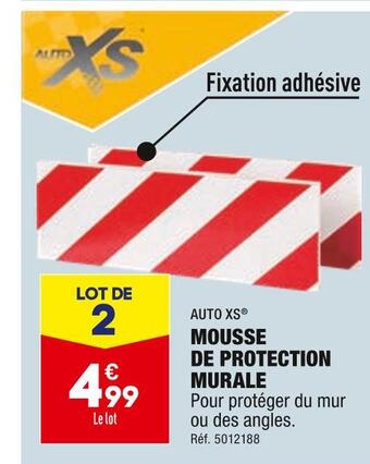 ALDI Auto xs mousse de protection murale offre