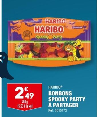 ALDI Haribo bonbons spooky party à partager offre