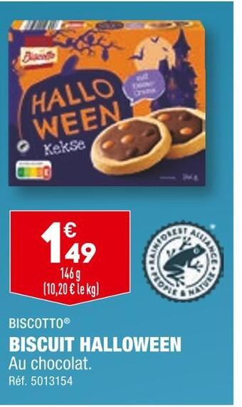 ALDI Biscotto biscuit halloween offre