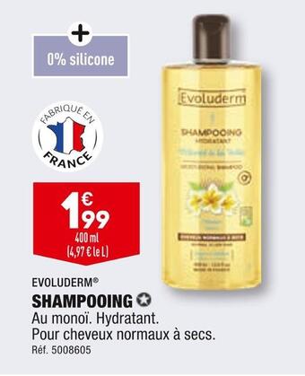 ALDI Evoluderm shampooing offre