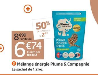 Jardiland Plume & compagnie mélange énergie offre