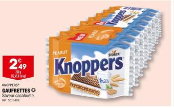 ALDI Knoppers gaufrettes offre