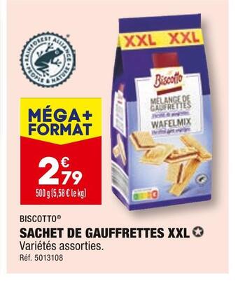 ALDI Biscotto sachet de gauffrettes xxl offre