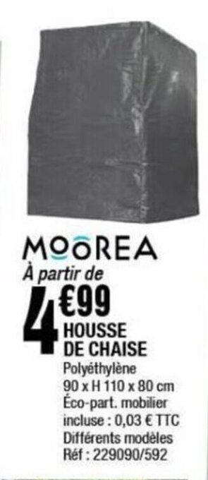 La Foir'Fouille HOUSSE DE CHAISE offre