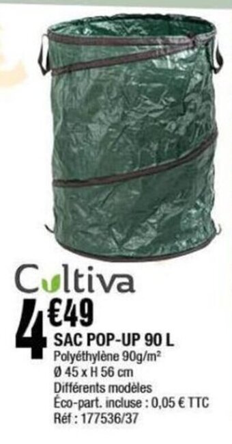 La Foir'Fouille SAC POP-UP 90 L offre