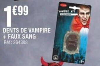 La Foir'Fouille DENTS DE VAMPIRE offre