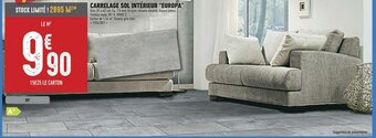 Brico Cash CARRELAGE SOL INTÉRIEUR "EUROPA" offre