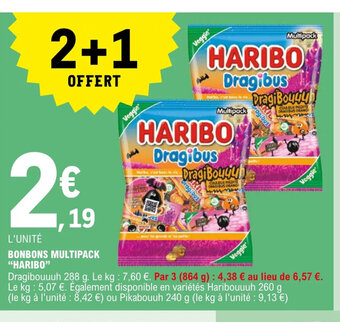E.Leclerc BONBONS MULTIPACK "HARIBO" offre