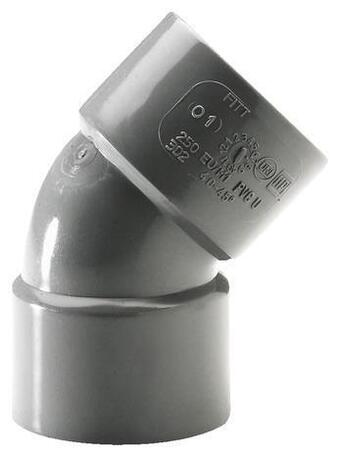 Brico Dépôt Interplast coude pvc 45 ° f/f ø 32 mm pour l'évacuation gravitaire des eaux usées et pluviales offre