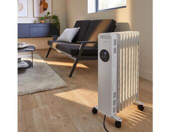 Brico Dépôt Bodner radiateur bain d'huile avec timer pampero - 2 000 w offre