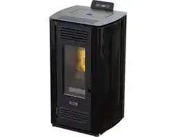 Brico Dépôt Poêle à granulés qlima noir - 8,7 kw offre