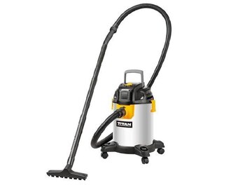 Titan aspirateur 20 l - 1400 w avec cuve en inox