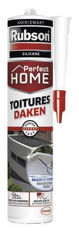 Brico Dépôt Rubson mastic perfect home joints et fissures toitures noir cartouche 280 ml offre