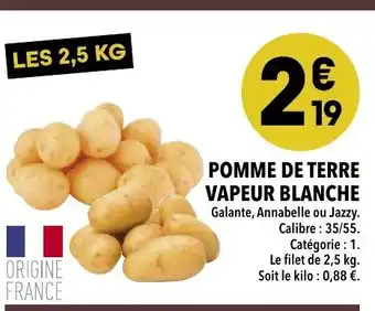 Supeco Pomme de terre vapeur Blanche offre