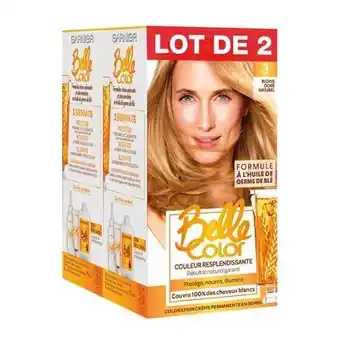 Auchan COLORATION BELLE COLOR offre