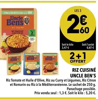 Riz cuisiné Uncle Ben's