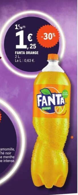 E.Leclerc FANTA ORANGE offre