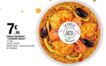 E.Leclerc PAËLLA VALENCIA (2) "L'ATELIER COLLET" offre