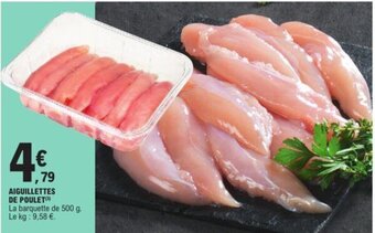 E.Leclerc AIGUILLETTES DE POULET(¹) offre