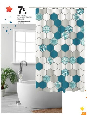 E.Leclerc RIDEAU DE DOUCHE offre