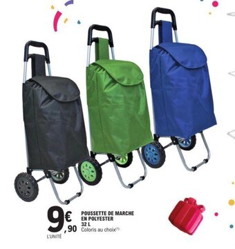 POUSSETTE DE MARCHE EN POLYESTER 32 L