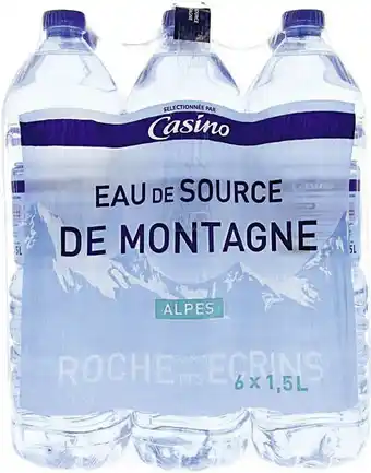 EAU DE SOURCE DE MONTAGNE ALPES