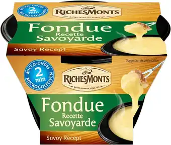 Match Fondue recette savoyarde offre