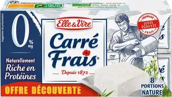 Match Carré frais nature offre