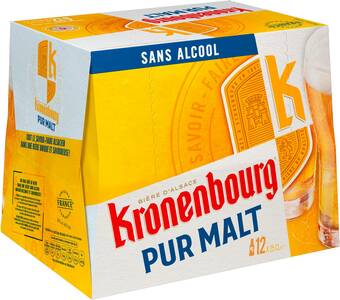Match KRONENBOURG PUR MALT Sans alcool offre