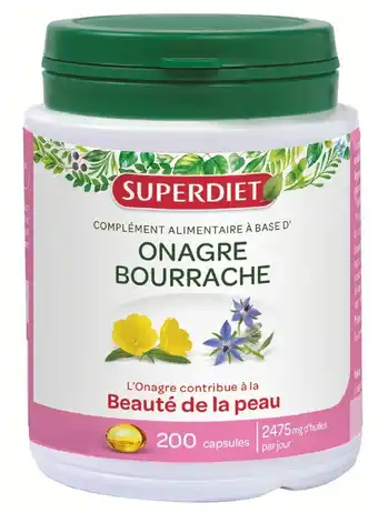 naturéO HUILE D'ONAGRE BOURRACHE offre