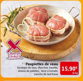 Colruyt Paupiettes de veau offre