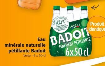 Colruyt Badoit eau minérale naturelle pétillante offre