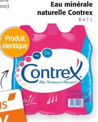 Colruyt Contrex eau minérale naturelle offre