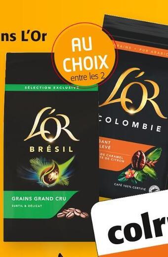 Colruyt L’or café en grains offre