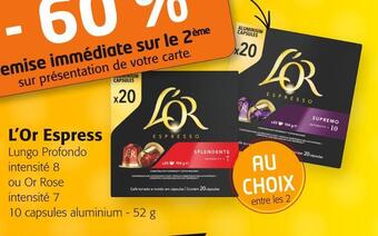 Colruyt L’or l’or espress offre