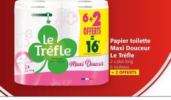 Colruyt Le trèfle papier toilette maxi douceur offre