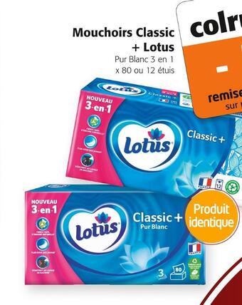 Colruyt Lotus mouchoirs classic + offre