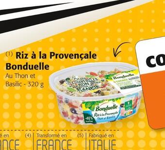 Colruyt Bonduelle riz à la provençale offre