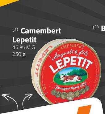 Colruyt Lepetit camembert offre