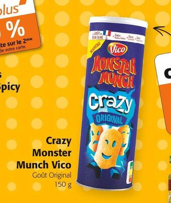 Colruyt Vico crazy monster munch offre