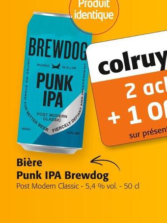 Colruyt Brewdog bière punk ipa offre
