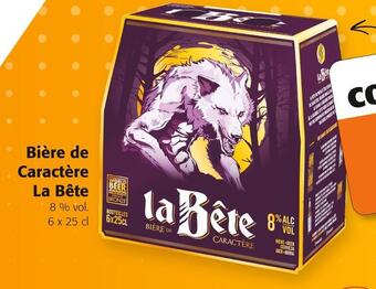Colruyt La bête bière de caractère offre