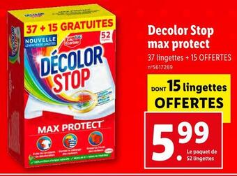 Lidl Decolor stop decolor stop max protect offre