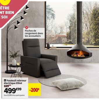 Conforama Fauteuil releveur electrique elliot offre