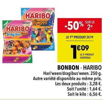 Supeco Haribo bonbon offre