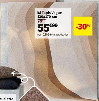 Conforama Tapis vague offre