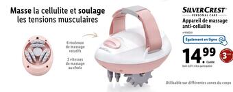 Lidl Silver crest appareil de massage anti-cellulite offre