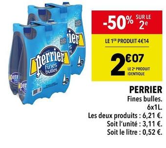 Supeco Perrier perrier offre
